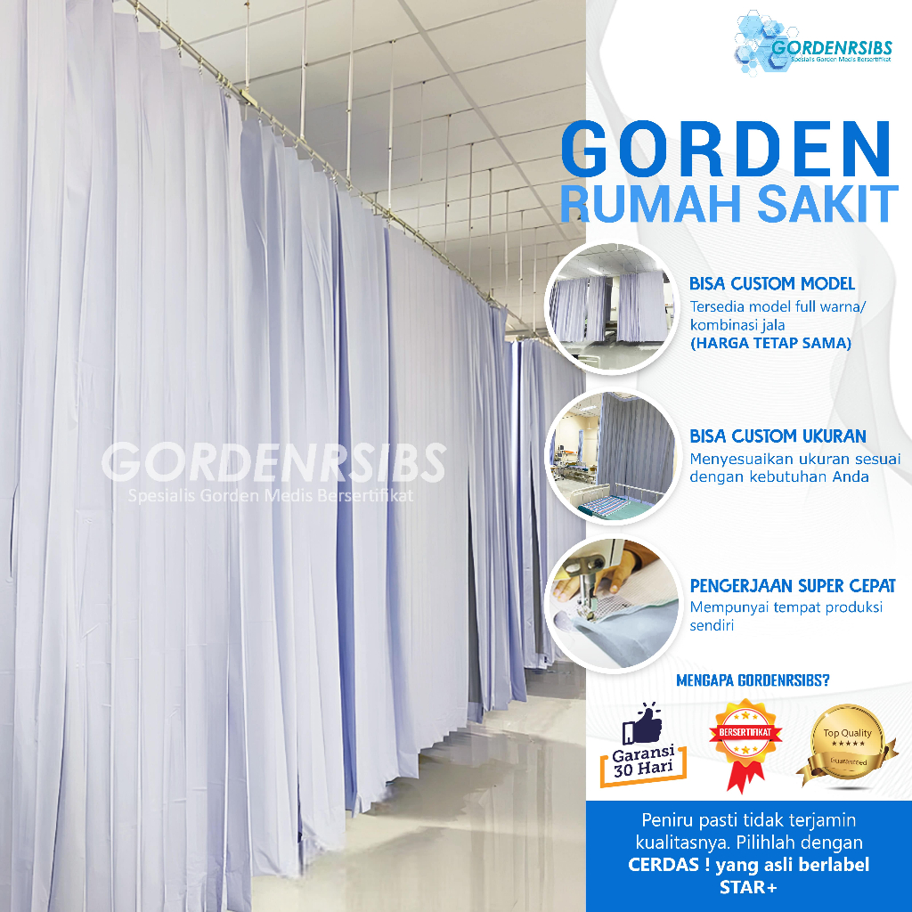 PENYEKAT RUANGAN MINIMALIS-HORDENG RUMAH SAKIT