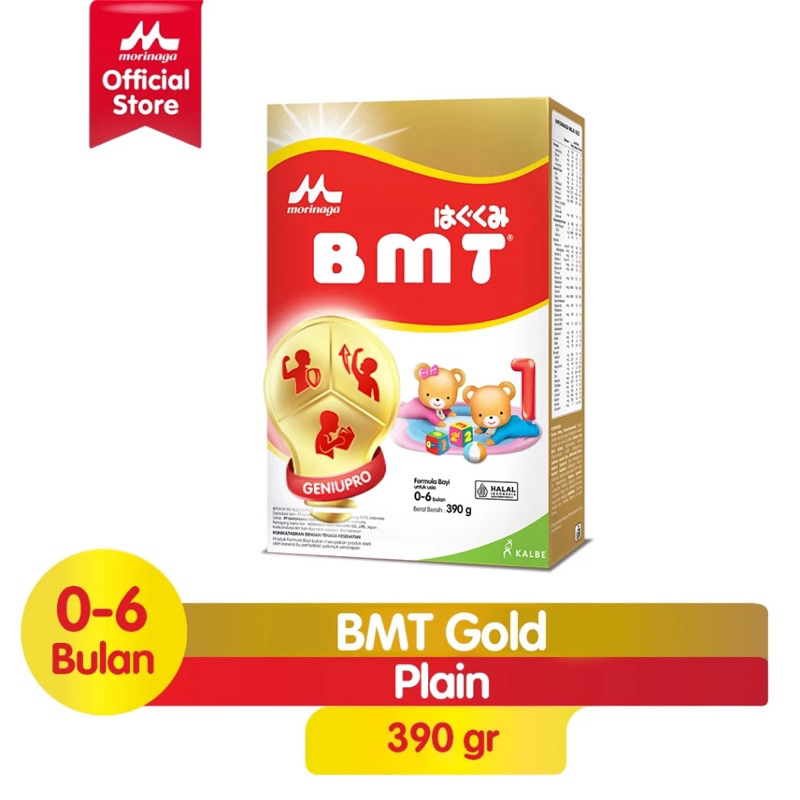 

BMT Morinaga Usia 0-6 Bulan 390 gr