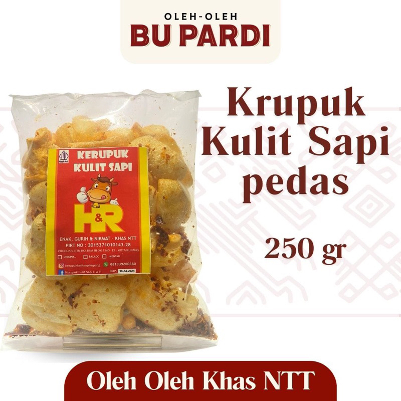 

kerupuk kulit khas Kupang NTT