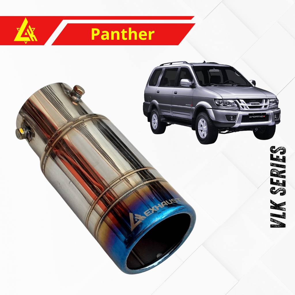 Muffler Tailpipe variasi ujung pipa knalpot mobil Panther all type
