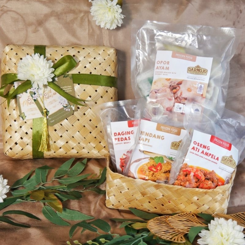 

Paket Hamper Besek (Bisa untuk kado atau souvenir) sticker ucapan bisa custom