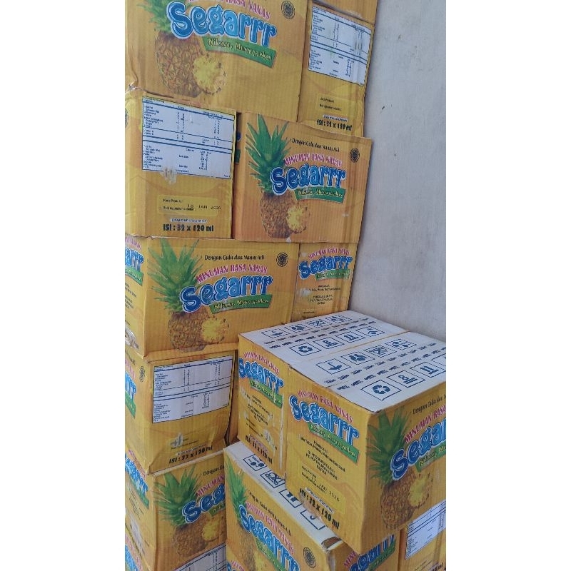 

Segarr Minuman Rasa Nanas isi 32 cup 120ml