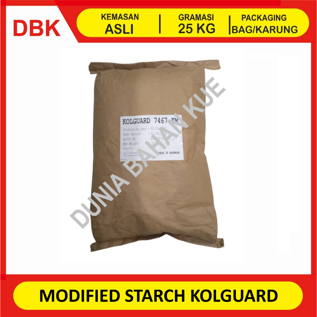 

(KHUSUS GOSEND/INSTANT) MODIFIED STARCH KOLGUARD - 1 BAG 25 KG