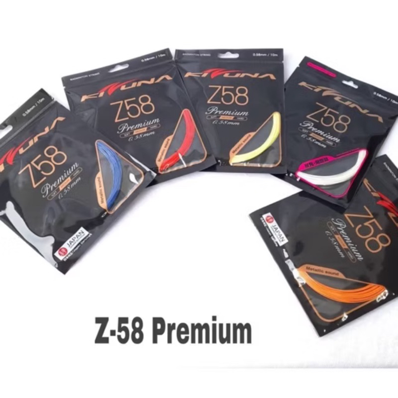 Paket 10pcs Senar Kizuna Z58 Premium / Senar Badminton Kizuna Z-58 Premium