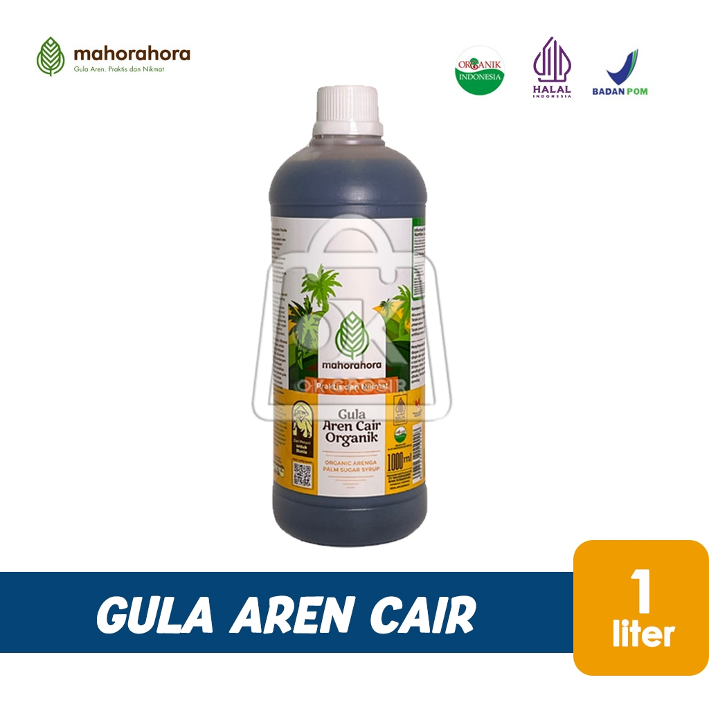 

Gula Aren Cair Organik MAHORAHORA / Palm Sugar Organic (Botol 1 Liter)