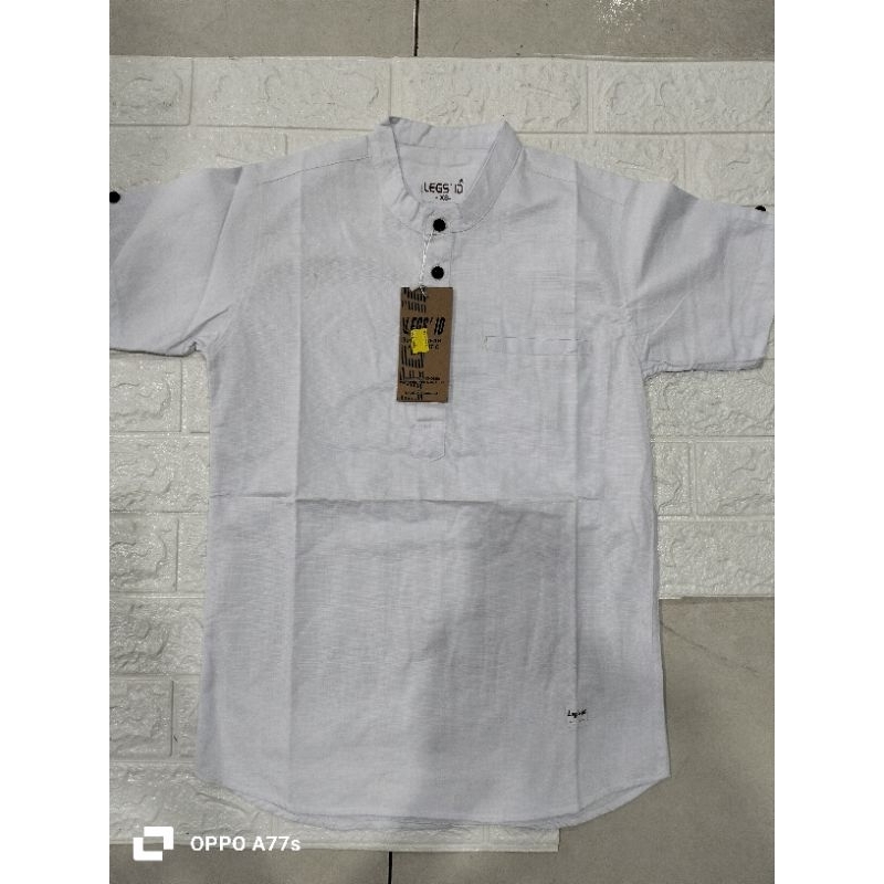 atasan koko kurta anak tanggung lengan pendek