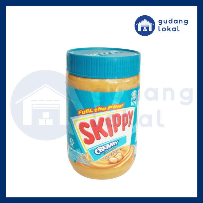 

SKIPPY CREAMY PEANUT BUTTER 500GR