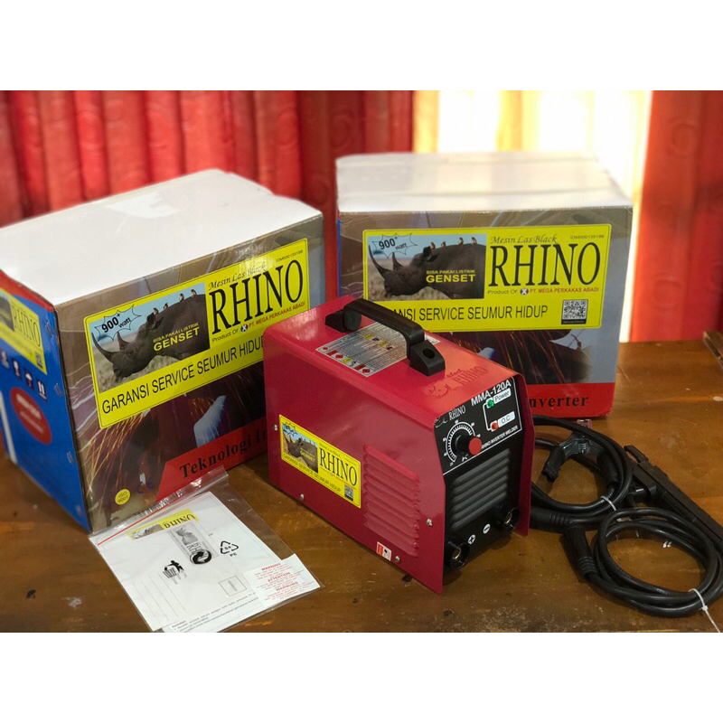 Mesin Las Rhino 900 Watt 120 Ampere
