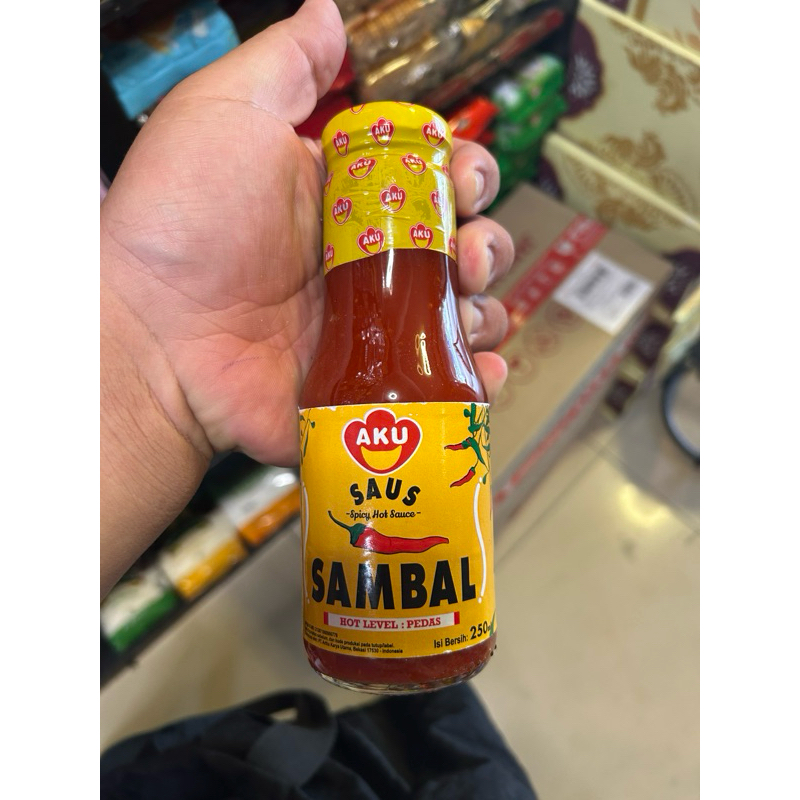 

AKU Sambal Pedas 250ml botol