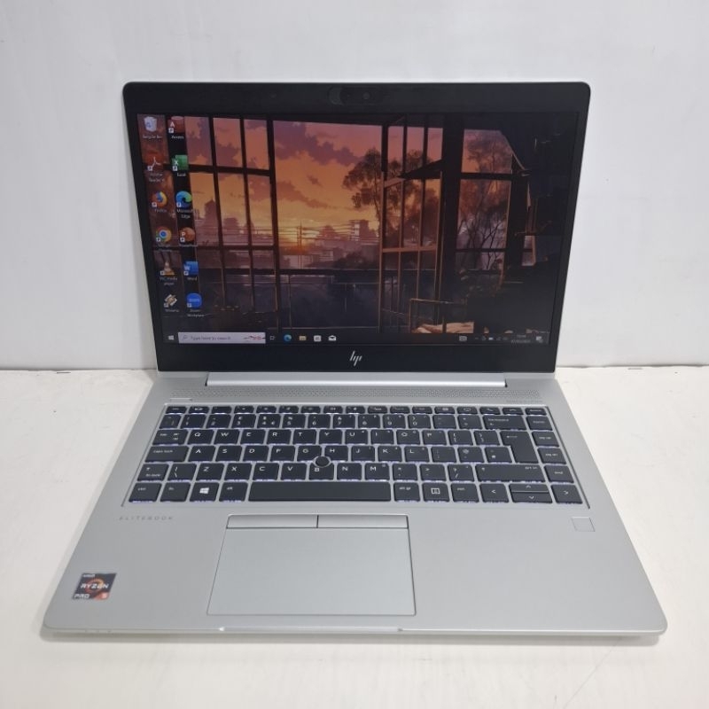 Laptop hp Elitebook 745 G5 Amd Ryzen 5 pro 2500U Ram 8gb ssd 256gb