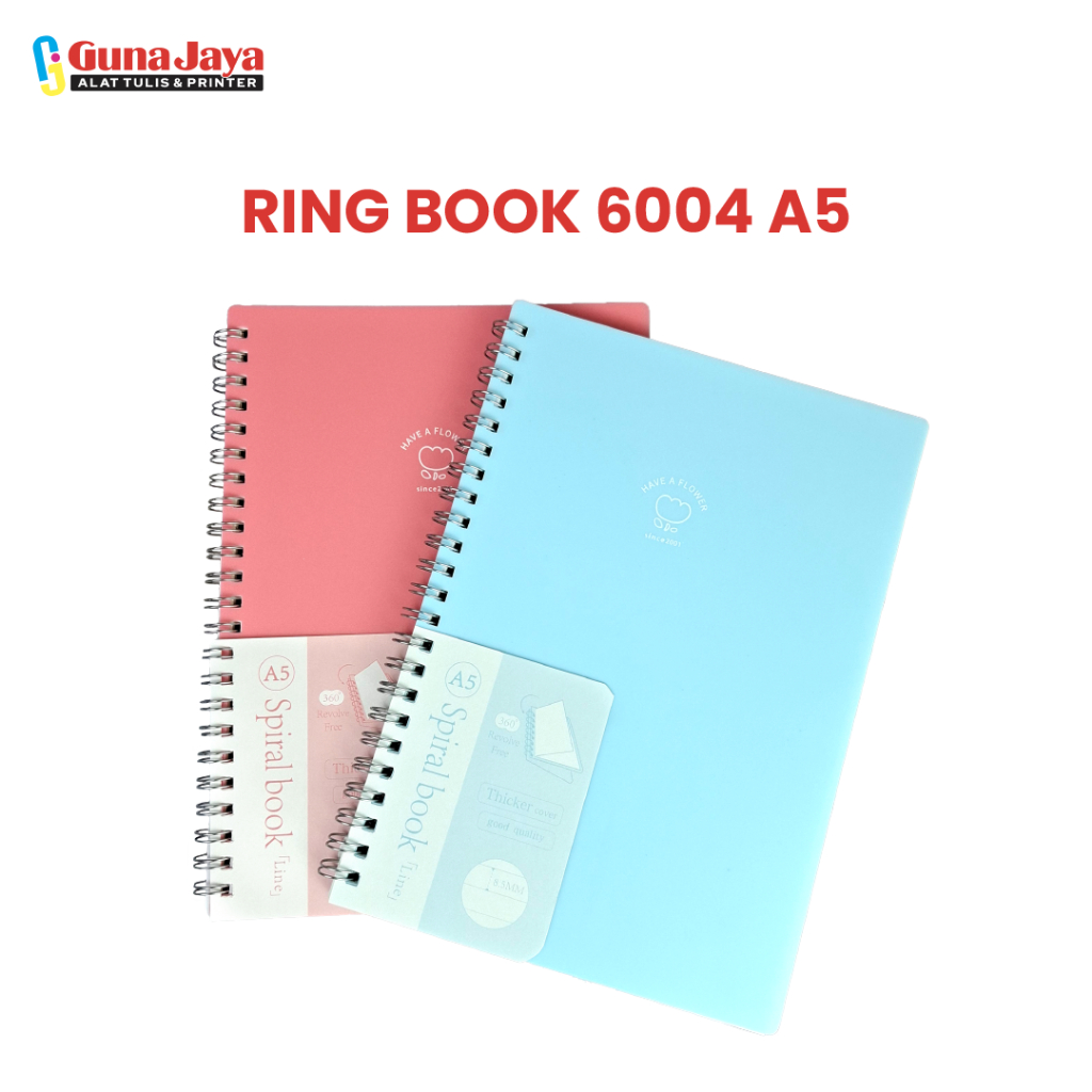 

RING BOOK 6004 A5 - BUKU CATATAN
