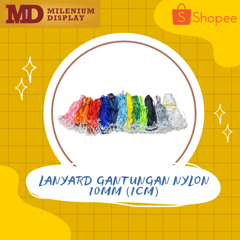 

LANYARD GANTUNGAN NYLON 10MM (1CM)