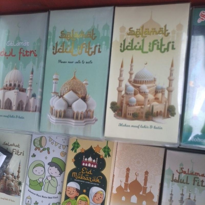 

ANGPAU/AMPLOP LEBARAN BESAR ISI 50