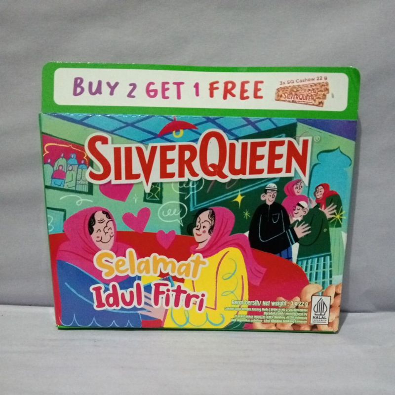 

Silver Queen Cashew Edisi Idul Fitri Buy 2 get 1 Free