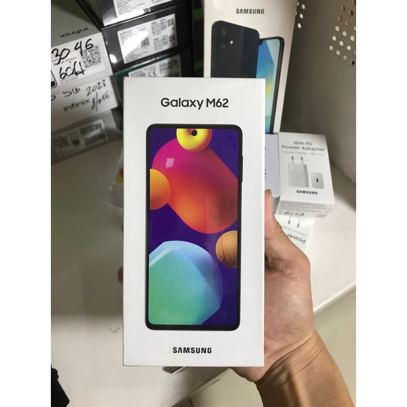 Samsung Galaxy M62 [8GB+256GB] NEW 7000mAh Garansi resmi 1 Tahun