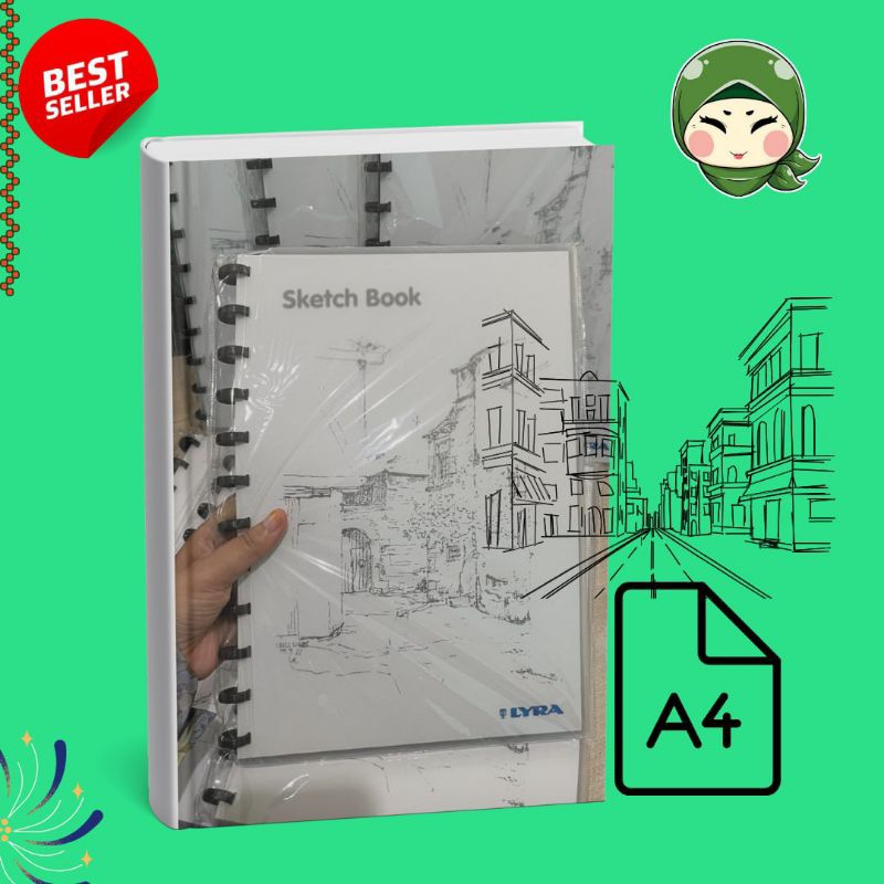 

Lyra Sketch Book Original Uk. A4