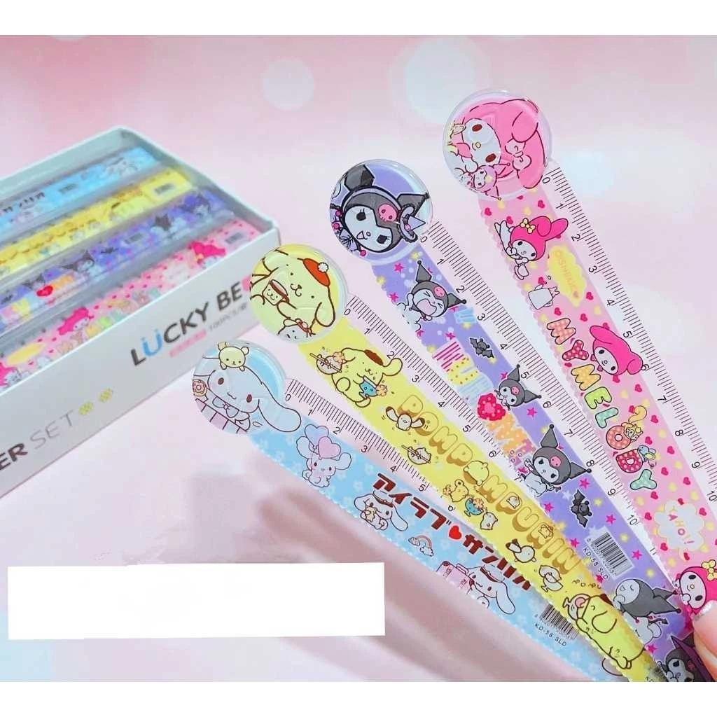 

Penggaris 15 cm SANRIO Bulat Garisan 15 cm Ruler Mistar