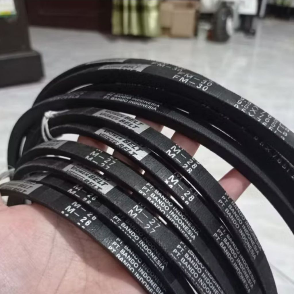 V-BELT VANBELT VAN BELT FAN BELT FM24 FM25 FM26 FM27 FM28 FM29 FM30 FM31 FM32 FM33 FM34 FM35 V-POWER