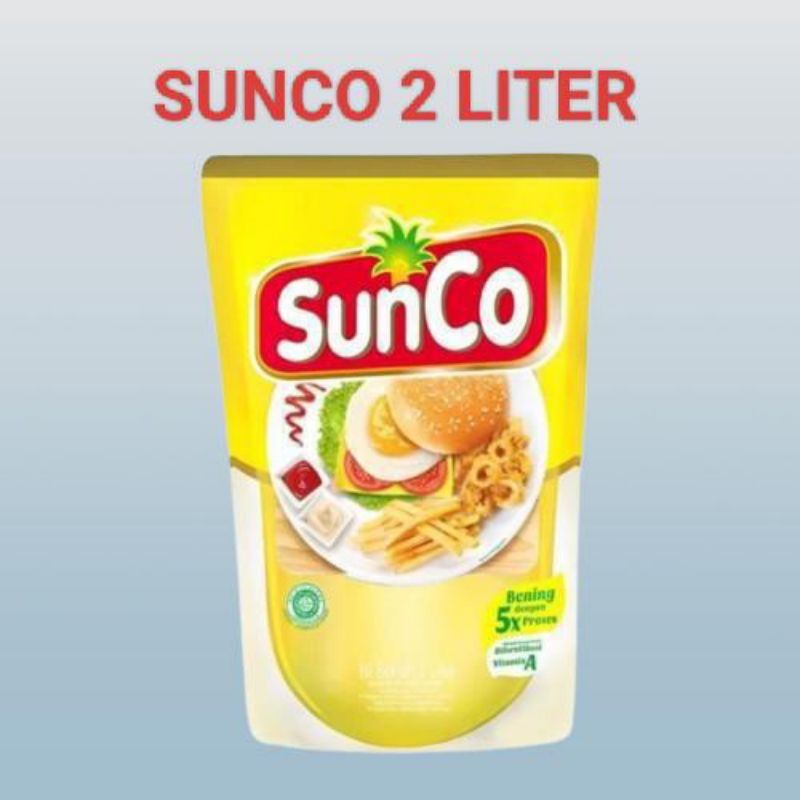

MINYAK GORENG SUNCO POUCH 2 LITER