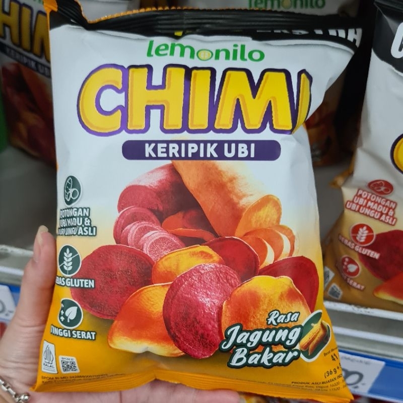 

Lemonilo Chimi Keripik Ubi Jagung Bakar Karamel Mentega 41 gram