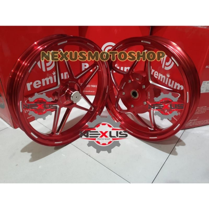 Velg Premium p5 Bintang Vario110/ Beat/ Scoppy/ Spacy, Genio 160x14 & 185x14 Velg premium p5 palang 