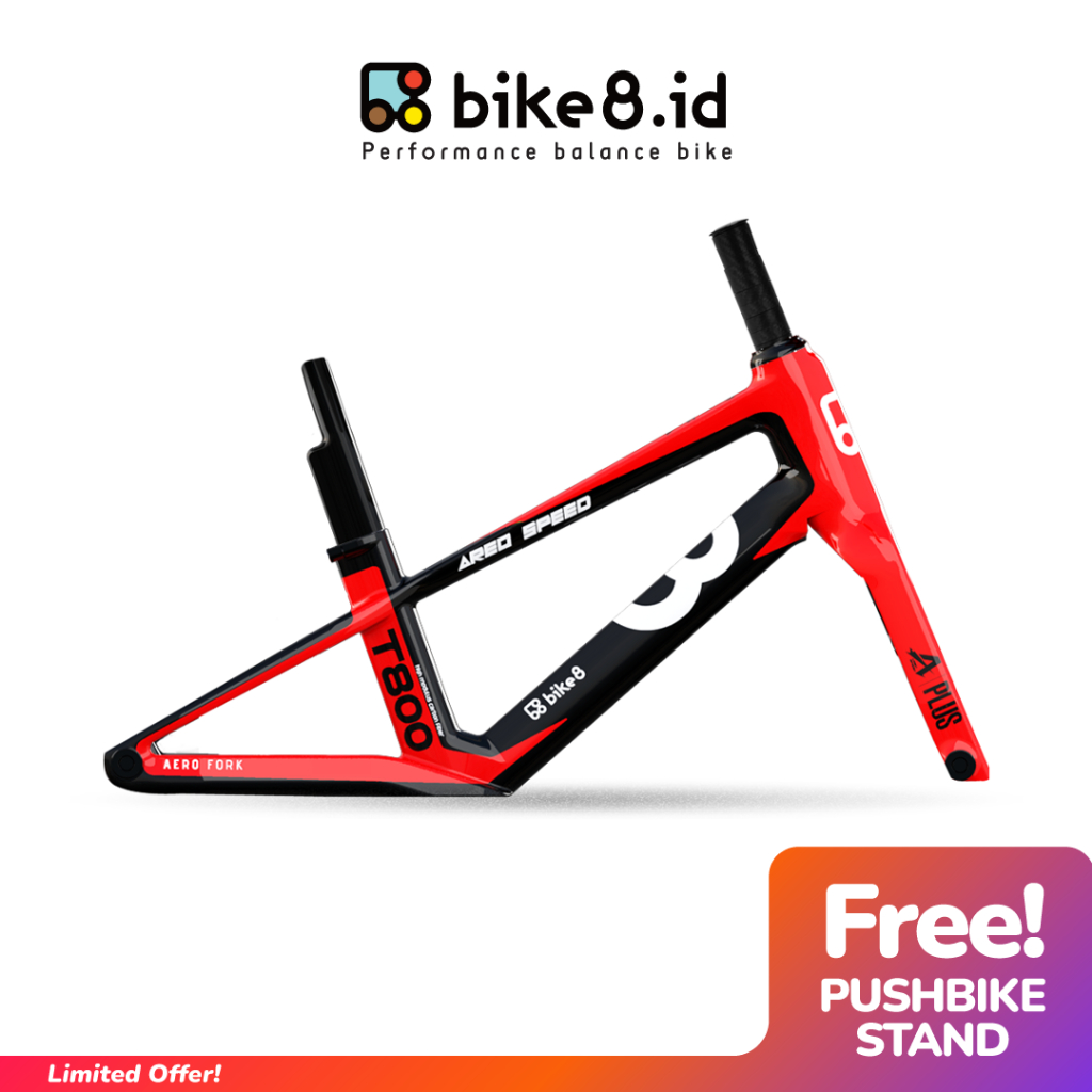 FRAME BIKE8 A PLUS CARBON FIBER Balance Bike / Push Bike