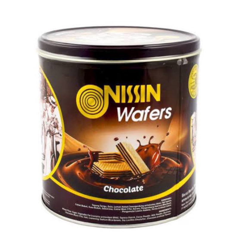 

nissin wafer cokelat 600g - nissin wafer cokelat kaleng - nissin wafer kaleng