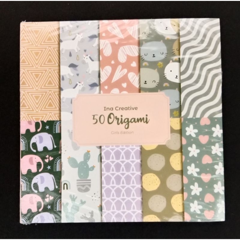 

DOUBLE SIDE MOTIVES Origami 16x16 isi 50 lembar (10 motif)