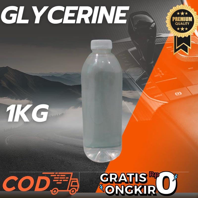 VEGETABLE GLIYCERINE/GLISERIN USP GRADE/GLISERIN CAIR/GLISEROL ISI 1KG