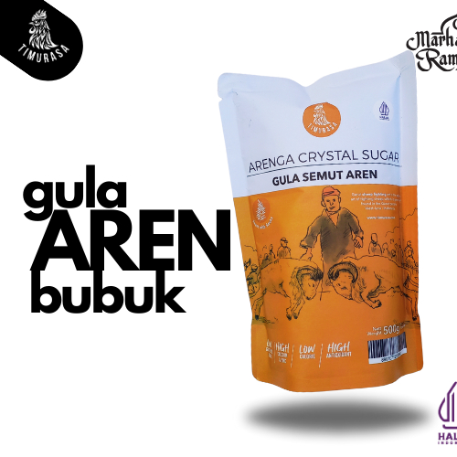 

Bubuk Gula Aren Timurasa Asli Premium 500gr