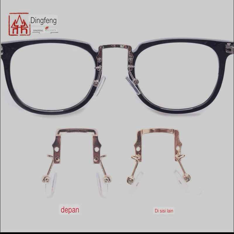 Besi Nosepad untuk Kacamata plastik set a