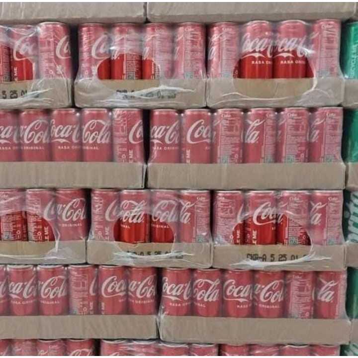 

Coca-Cola Can / Coca-Cola Kaleng 24x250ml - Karton