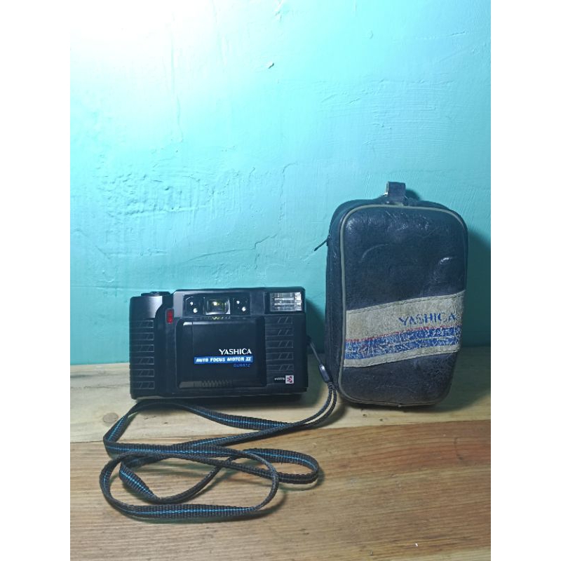 kamera analog yashica auto motor focus ll