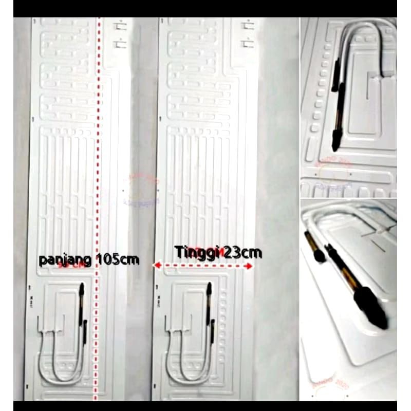 EVAPORATOR KULKAS TOSHIBA GLACIO 1 PINTU 105X23CM ORIGINAL