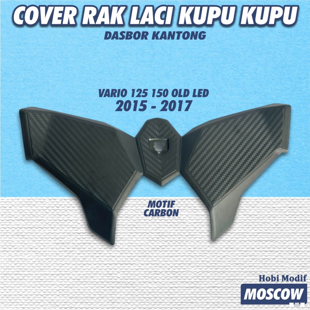 DASBOR KANTONG DEPAN MERK MOSCOW COVER RAK LACI KUPU KUPU/DASBOR KANTONG DEPAN PEMAKAIAN UNTUK MOTOR