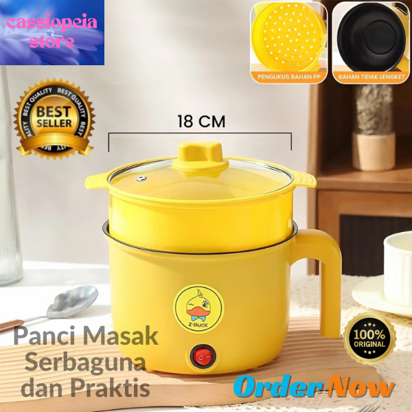 Panci Masak Elektrik Alat Masak Serbaguna Bisa Untuk Pungukus Penanak Nasi Penggorengan Elektrik