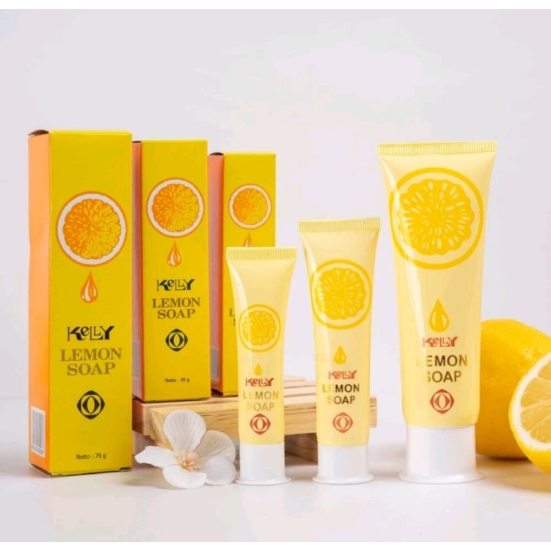 Kelly lemon soap/ kelly sabun wajah