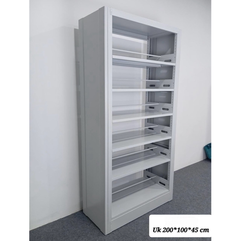 LEMARI ARSIP PLAT BESI RAK PERPUSTAKAAN 2 MUKA