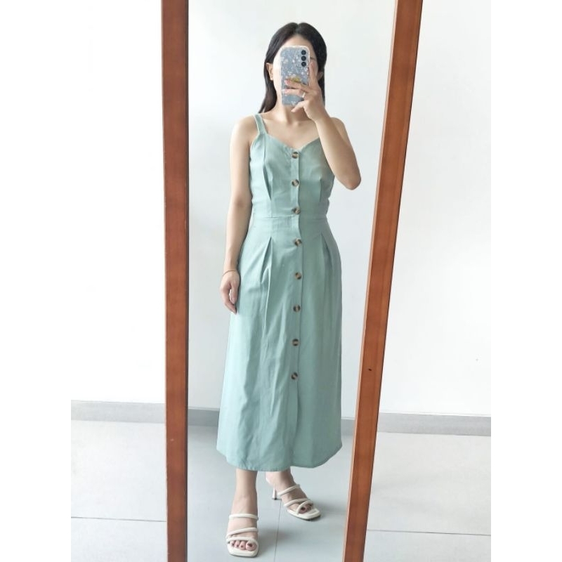 Betty Linen Dress - Dress Maxi Linen Bangkok