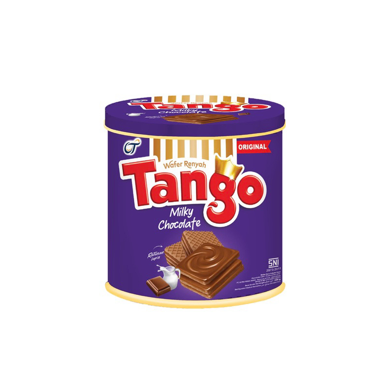 

Tango Wafer Cokelat Milky Kaleng 200 gr