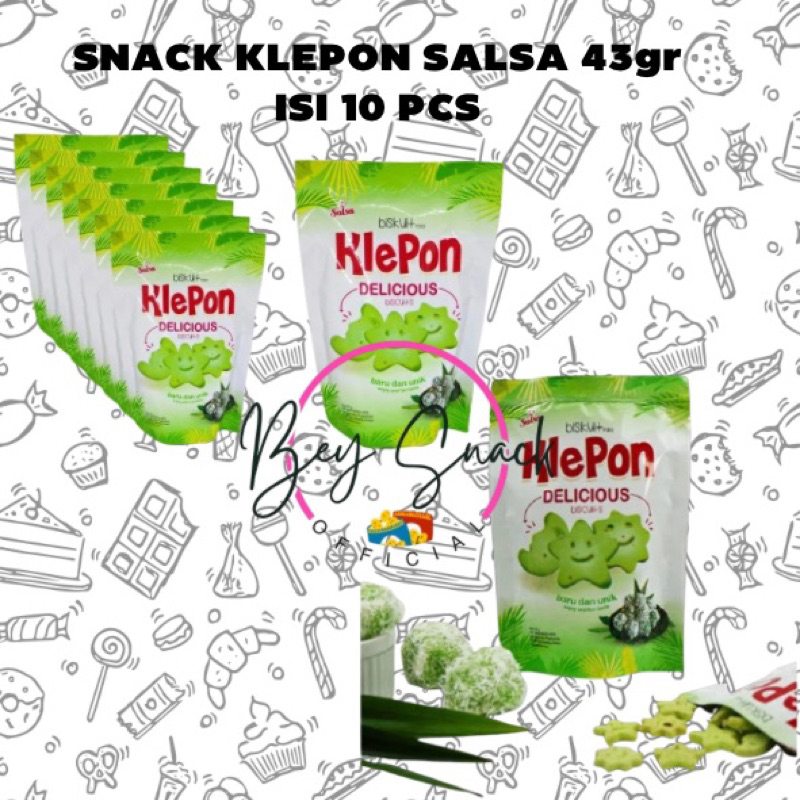 

SNACK KLEPON SALSA 43gr ISI 10 PCS
