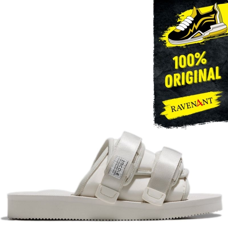 SUICOKE MOTO-Cab Chalk ORIGINAL - Sandal Pria