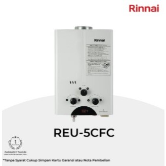Water Heater Gas Rinnai REU 5 CFC / REU 5CFC /pemanas air gas Rinai OURSHOPNOW