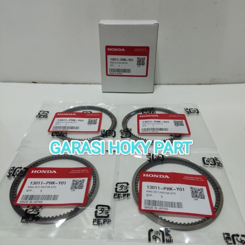 RING SEHER ATAU RING PISTON SET HONDA CRV GEN 2 TAHUN 2002-2006 ASLI