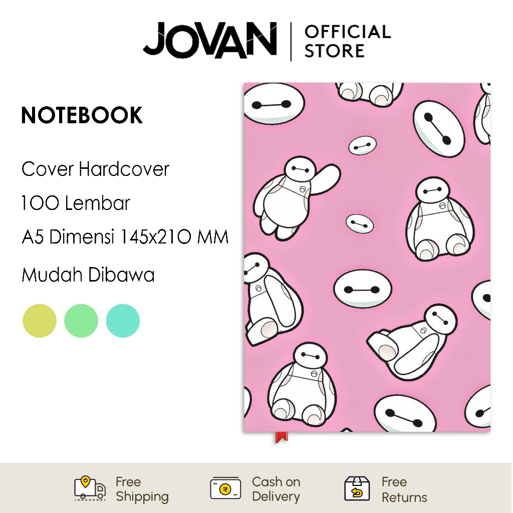

Notebook Hardcover Custom Baymax 3 Big Hero Six Buku Tulis Catatan Note Agenda Planner Jurnal Diary Notebook Anime
