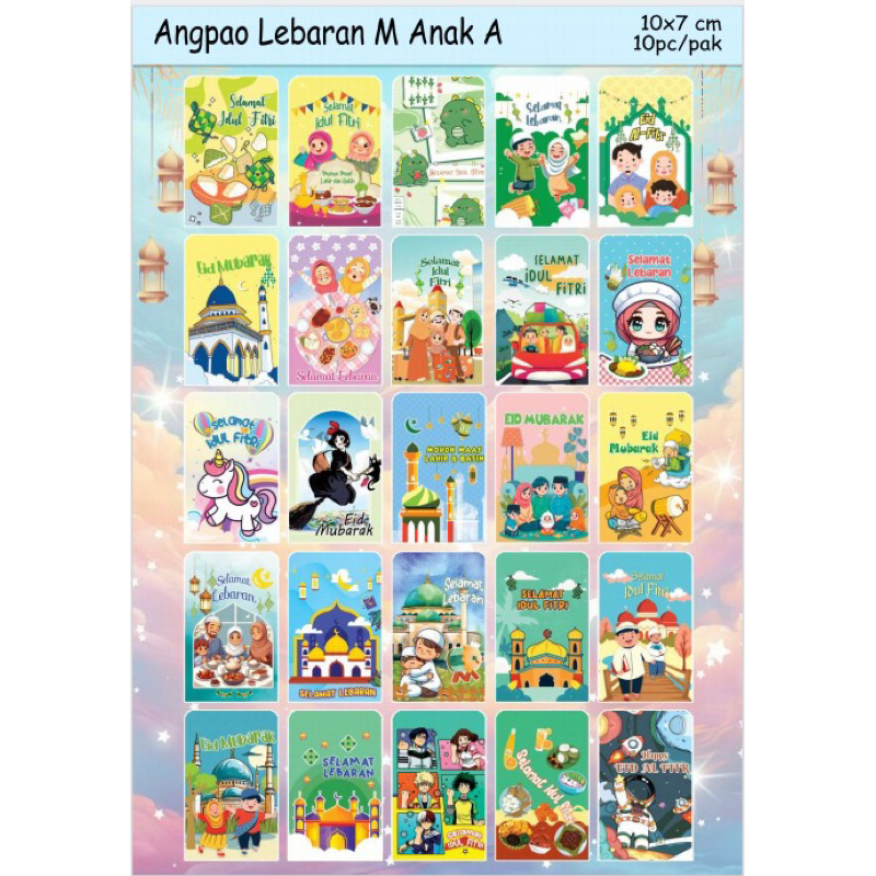 

[LEBARAN] Amplop Lebaran 2025 Model Mix 3