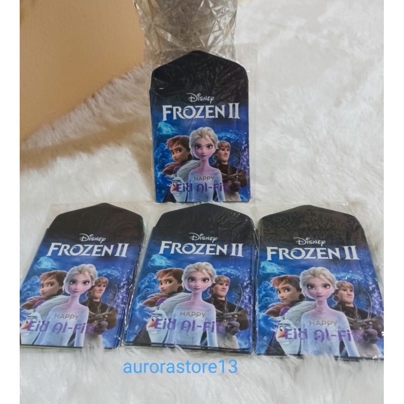 

Amplop Lebaran Uang THR Anak Isi 8 Pcs Ukuran 7 X 10 Cm Motif Disney Frozen/ Amplop Lebaran