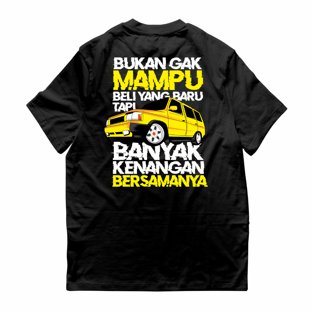 Kaos Sablon MOBIL TOYOTA KIJANG KOTAK KIKO Terbaru V1 Bahan Kain Katun Combed Nyaman Dipakai Pria Wa