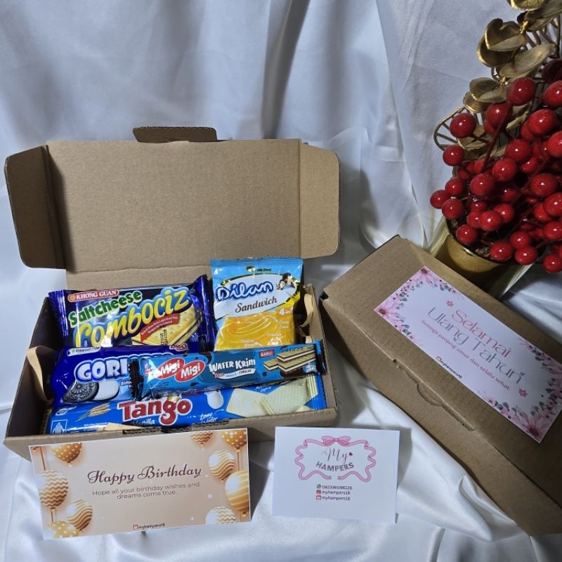 

HAMPERS / KADO / HADIAH / GIFT ULANG TAHUN (BIRTHDAY) MURAH