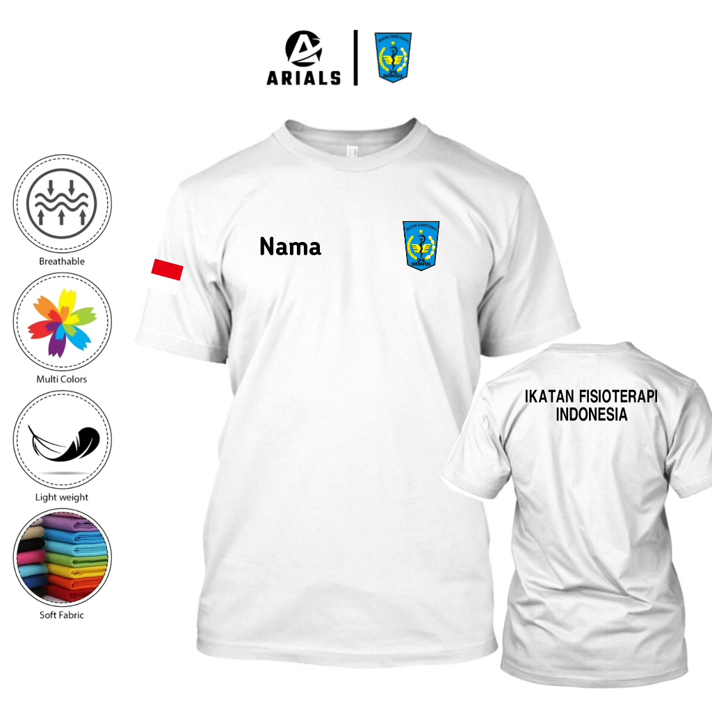 Arials Kaos Baju Ikatan Fisioterapi Indonesia
